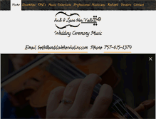 Tablet Screenshot of andiloveherviolins.com